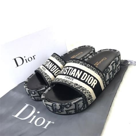 green dior slippers|christian Dior slippers for men.